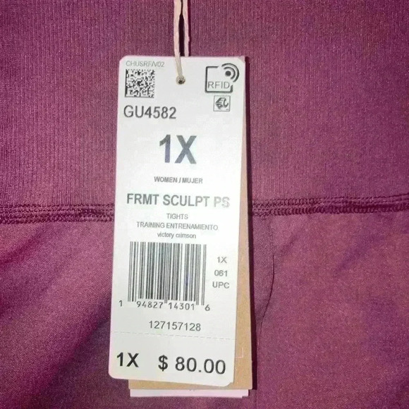 adidas Formotion Sculpt Tights Leggings (PLUS SIZE) - Picture 10 of 13